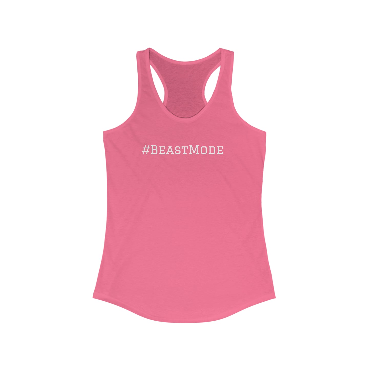 Women's Beastmode Racerback Tank Top - Unleash Your Inner Warrior