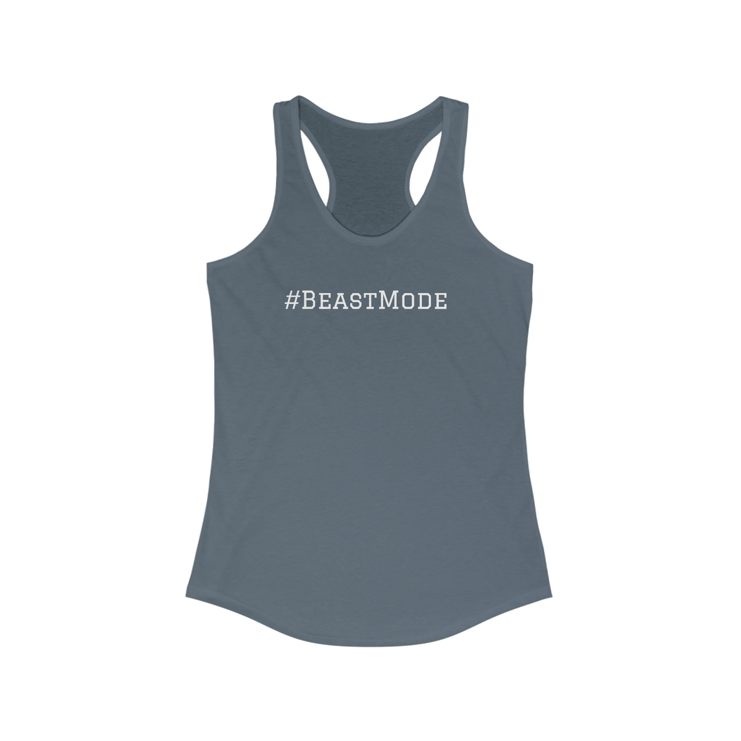 Women's Beastmode Racerback Tank Top - Unleash Your Inner Warrior