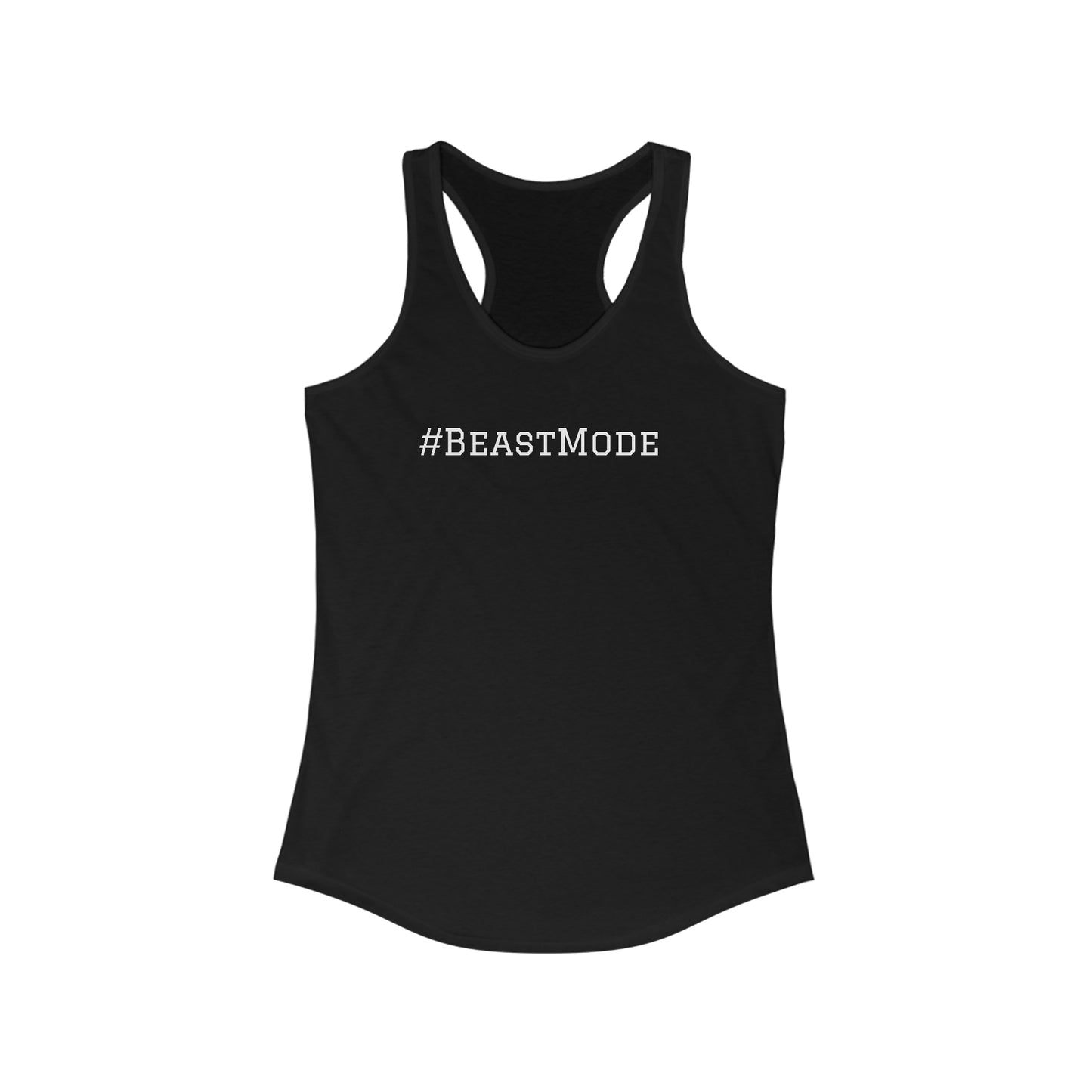 Women's Beastmode Racerback Tank Top - Unleash Your Inner Warrior