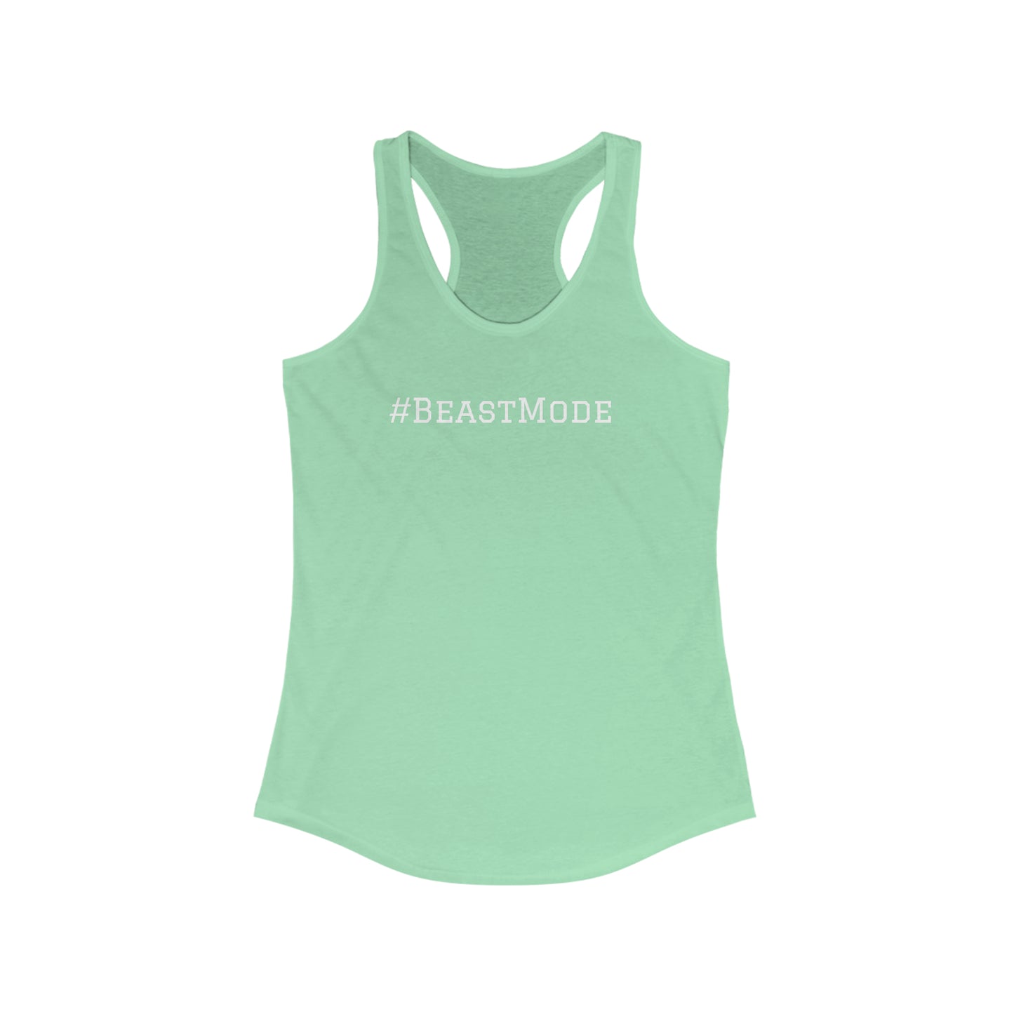 Women's Beastmode Racerback Tank Top - Unleash Your Inner Warrior