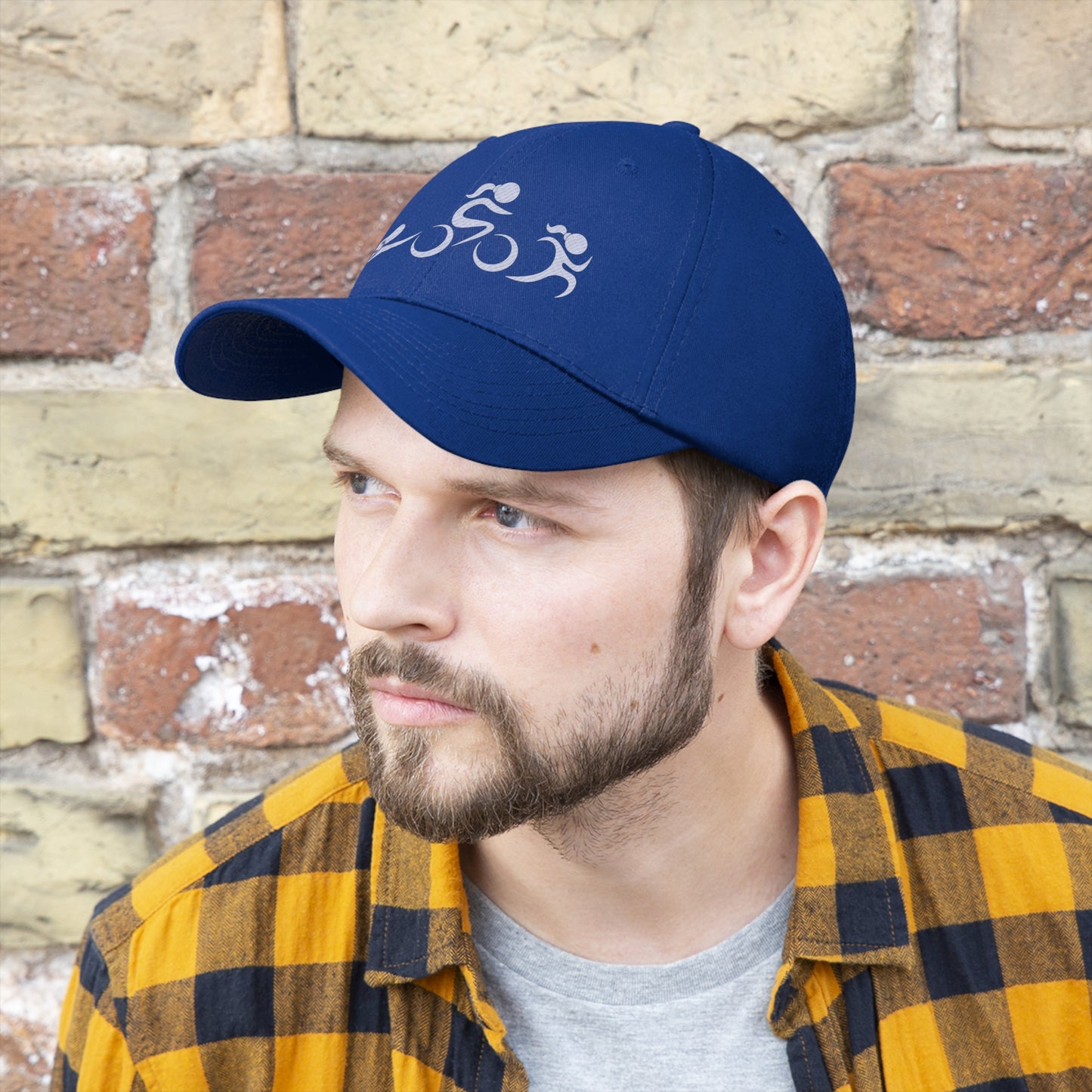 Women's Triathlete Logo Cap | Embroidered Swim, Bike, Run Design | Cotton Twill and Adjustable