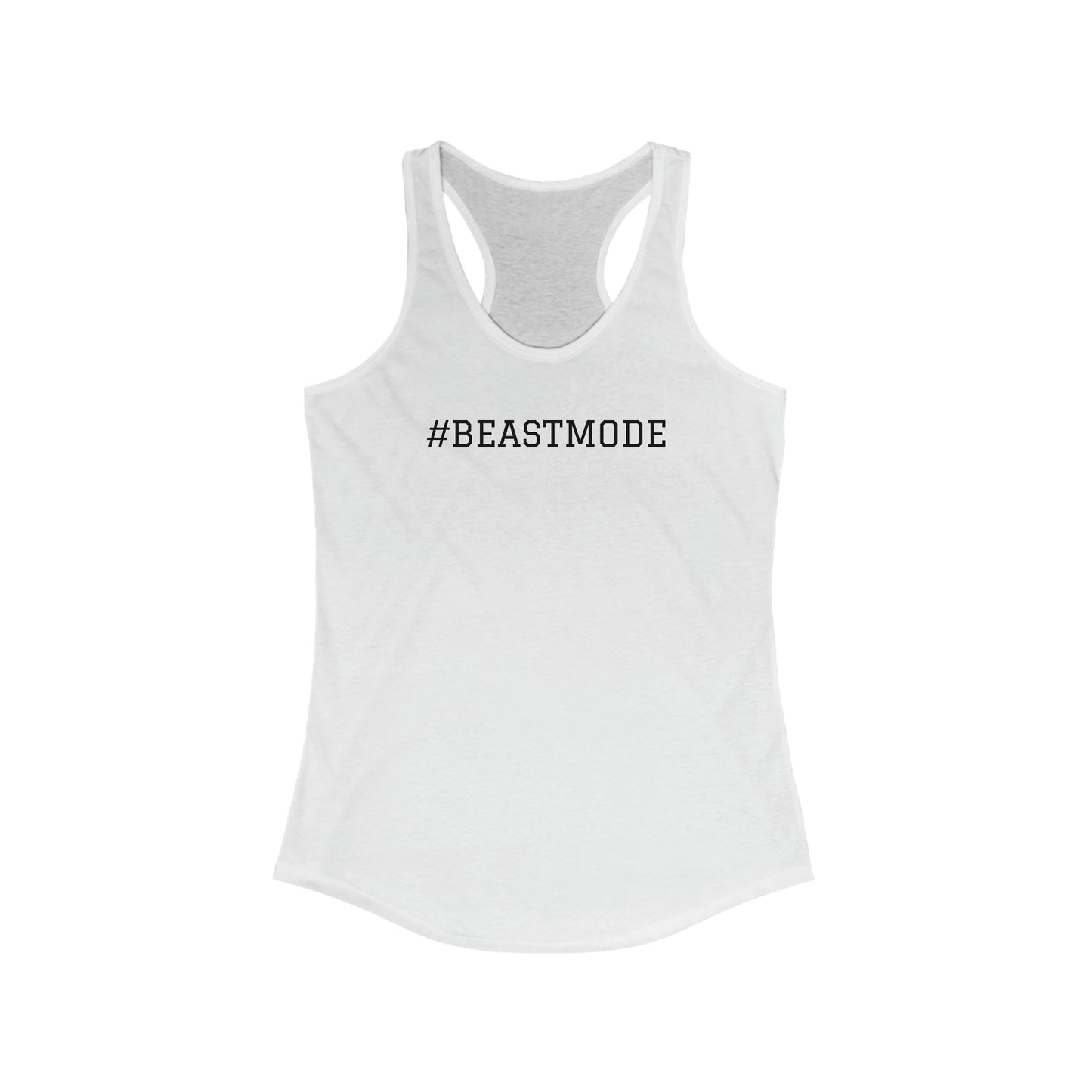 Women's Beastmode Racerback Tank Top - Unleash Your Inner Warrior