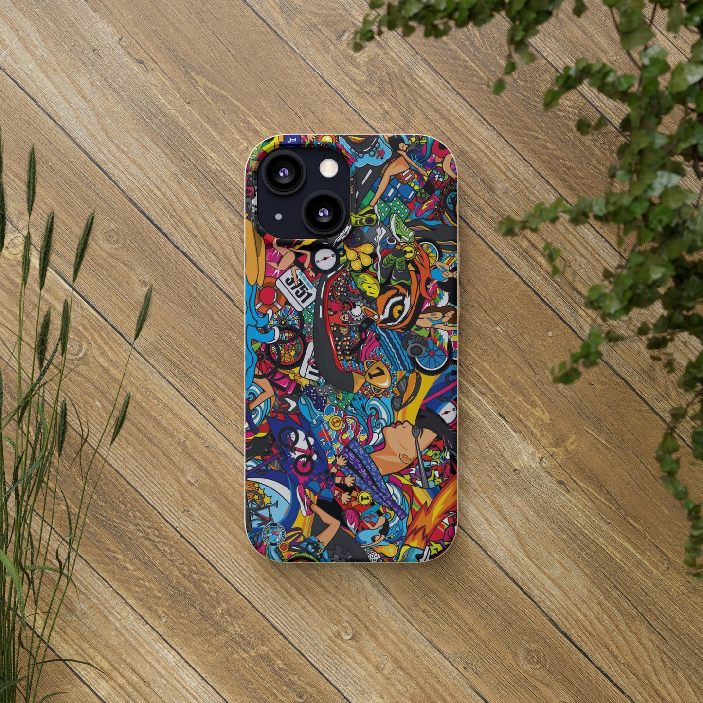 Eco-Friendly Women's Triathlon Phone Case - Unleash Your Passion Sustainably - Biodegradable iPhone and Samsung Phone Case for Triathletes