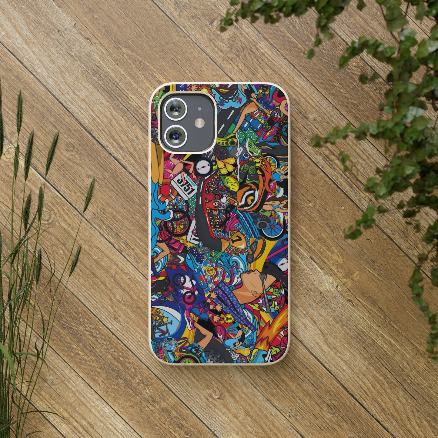 Eco-Friendly Women's Triathlon Phone Case - Unleash Your Passion Sustainably - Biodegradable iPhone and Samsung Phone Case for Triathletes