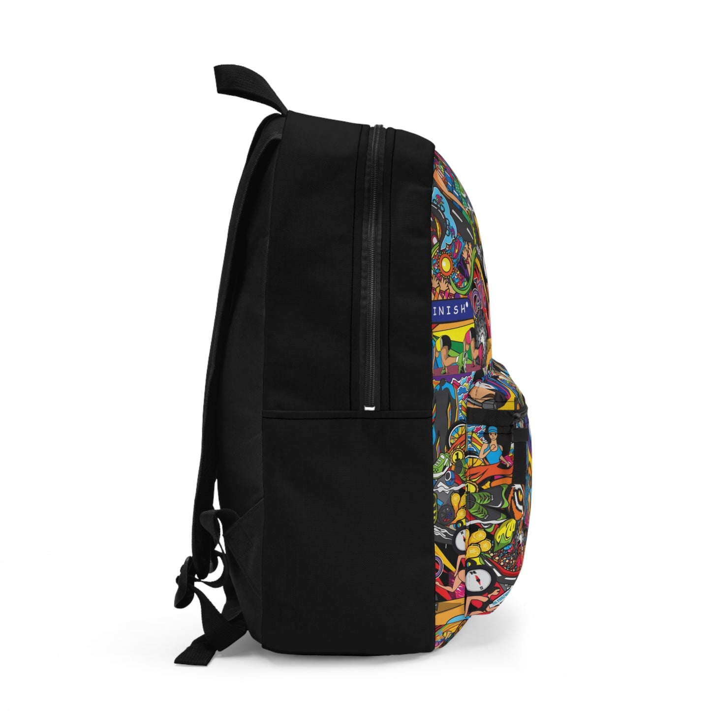 Discover the Ultimate Women's Triathlon-Themed Backpack: A Work of Art and a Triathlete's Dream!