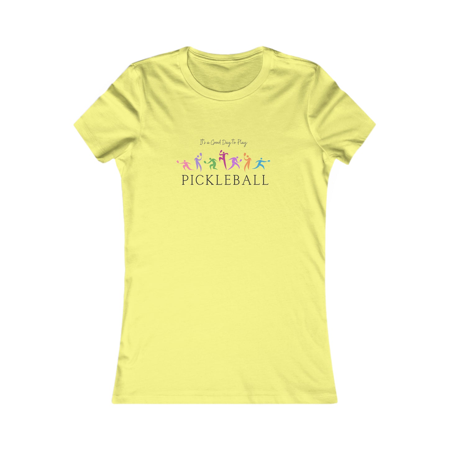 Women's "It's a Good Day to Play Pickleball" Pickleball T-Shirt