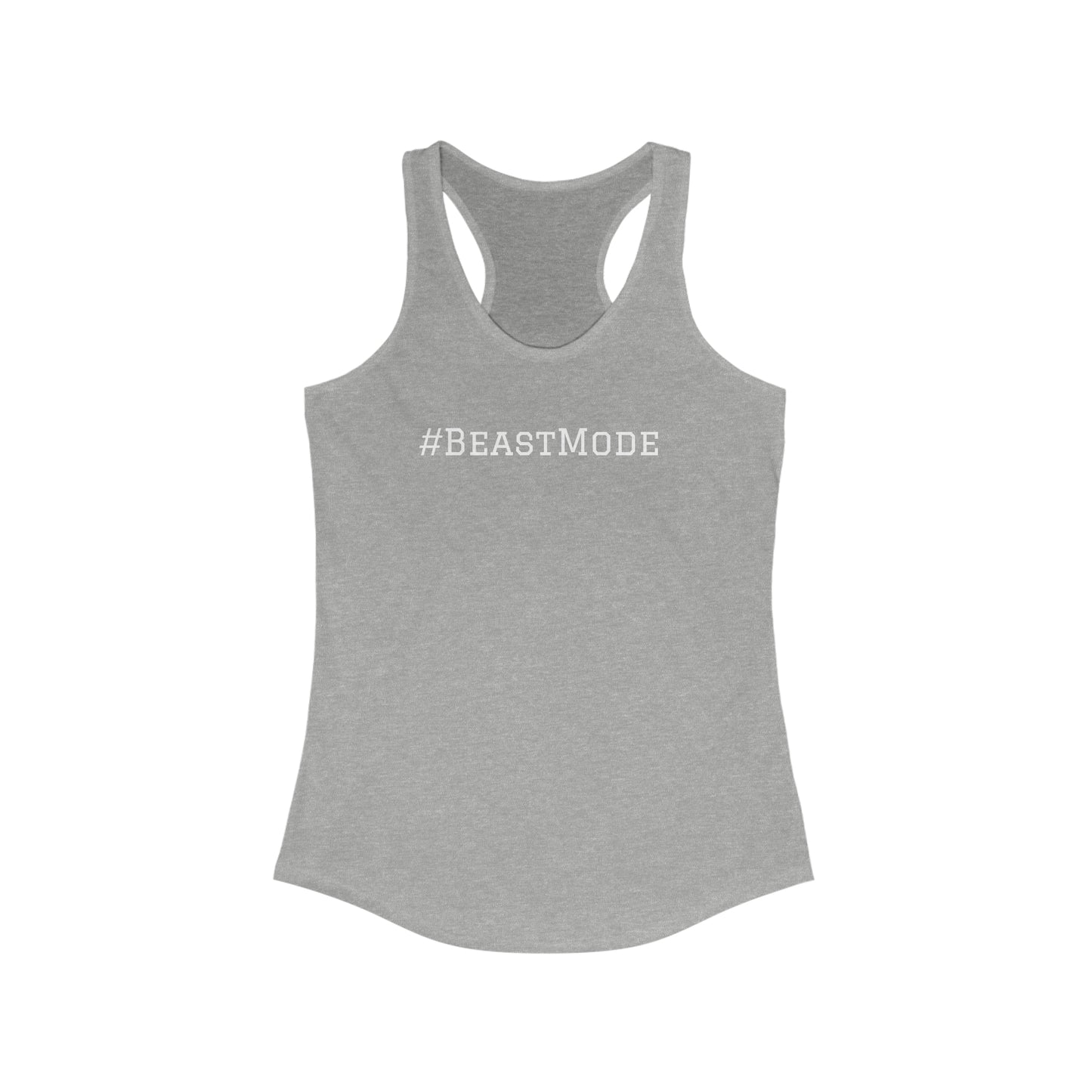 Women's Beastmode Racerback Tank Top - Unleash Your Inner Warrior