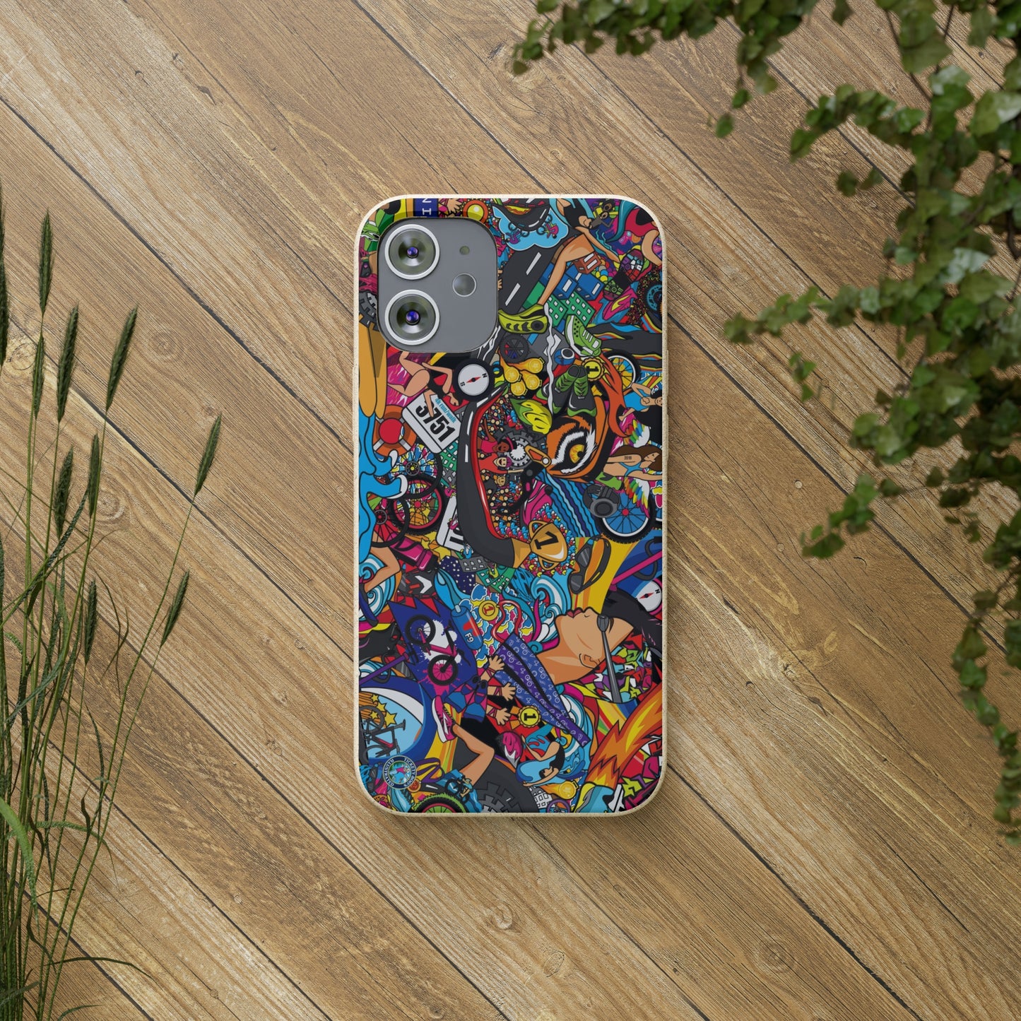 Eco-Friendly Women's Triathlon Phone Case - Unleash Your Passion Sustainably - Biodegradable iPhone and Samsung Phone Case for Triathletes